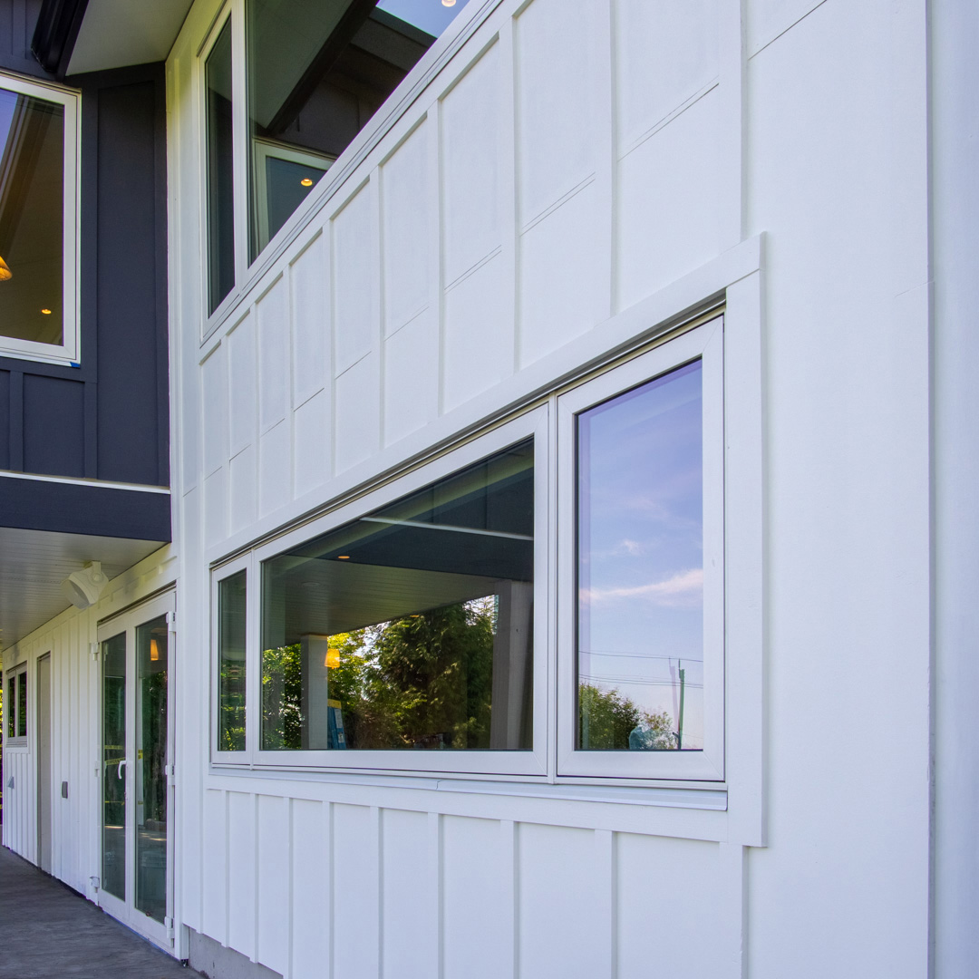 Siding detail