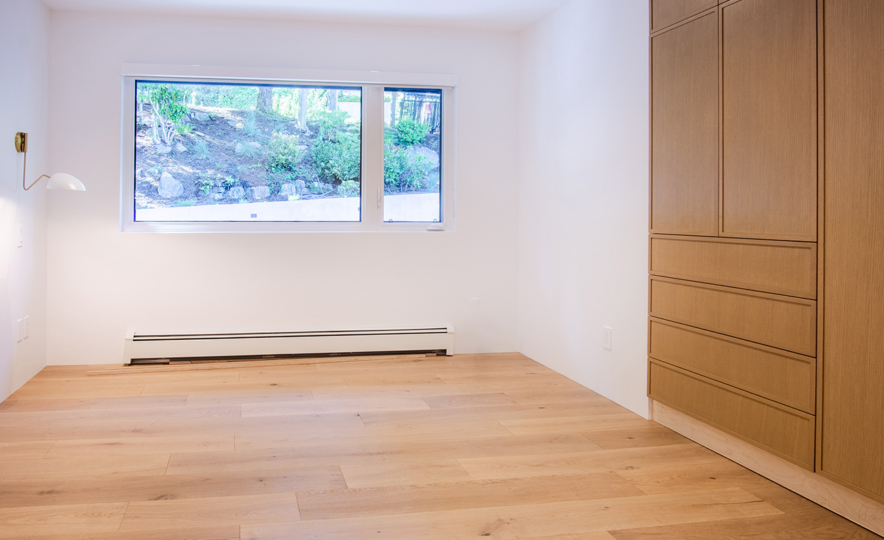 South-facing room